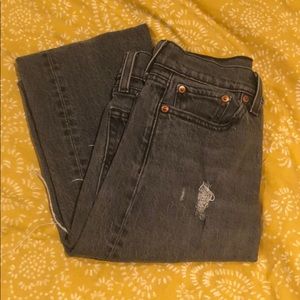 Levi's straight leg wedgie fit jeans
